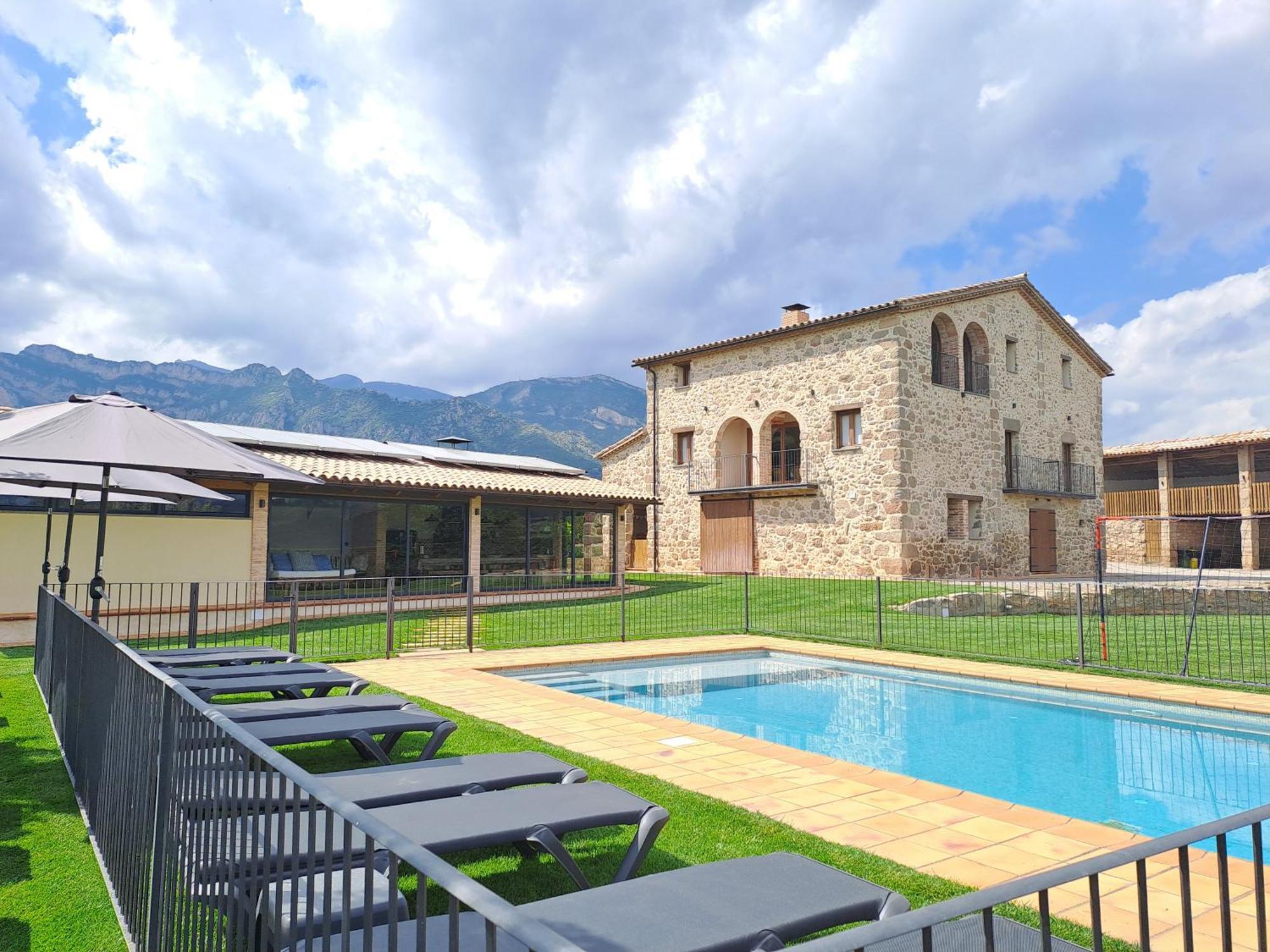 La Creu De La Pinya Villa Berga Ngoại thất bức ảnh