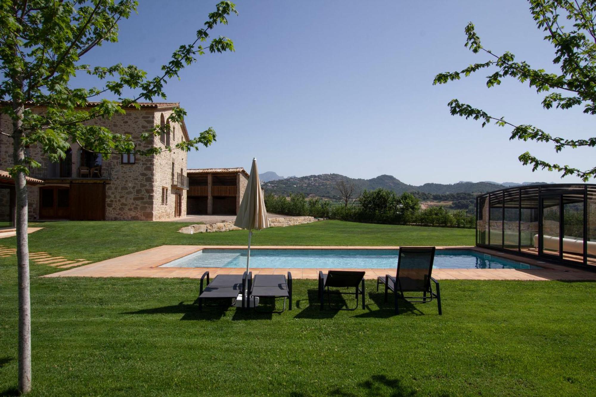 La Creu De La Pinya Villa Berga Ngoại thất bức ảnh